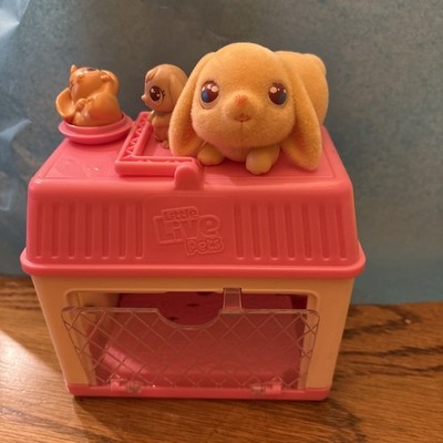 Little Live Pets [Lil Bunny] MAMA SURPRISE! MINIs ~ Mama + 2 Lil Bunnies &Hutch
