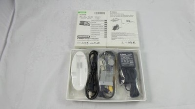 Original Box with Accessories for Canon PowerShot SD30 Digital Elph Camera