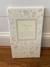 Hallmark 1984 Vintage Photos Of Baby Photo Album New Never Used Blue Pink