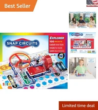 STEM Educational Toy: Elenco Jr. SC-100 with 100+ Exciting Electronic Projects