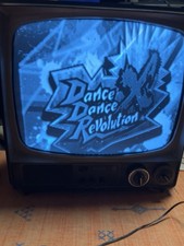 Vintage 1970s GE 14 Black White CRT TV WORKING General Electric Retro Tube