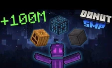 🍩💰Donut Smp💀 100M Money 20MINS FAST DELIVERY!! BEST PRICE 💎