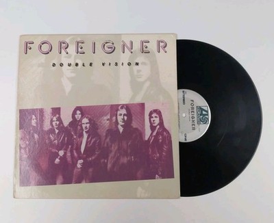 Foreigner Double Vision Vinyl LP  Record - 1978 First Press - Atlantic SD 19999