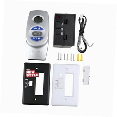 Fireplace Remote Control Kit RCST, On/Off Thermostat LCD Compatible with