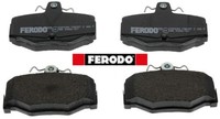 Ferodo FDB707 Bremsbelagsatz FüR Scheibenbremse Bremsbelagsatz FüR Nissan