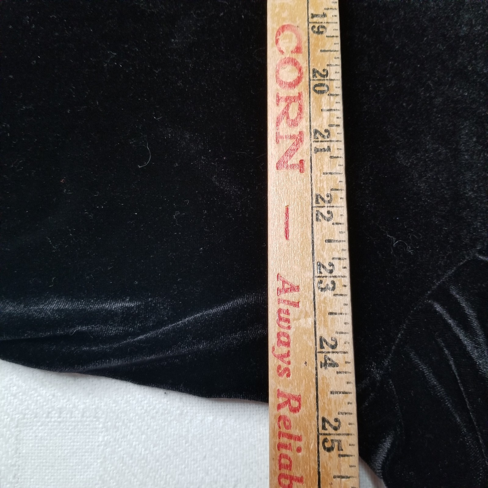 Notations Black Velvet Patchwork Shirt Jacket Siz… - image 7