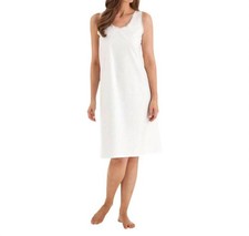 Shadowline Lingerie Velrose Cotton Full Slips White