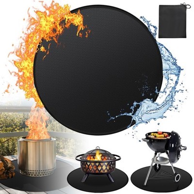Grillmatten Feuerfeste Matte Bodenschutzmatte Hitzebeständig Wasserdicht Ideal