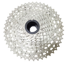 Sunrace 10 speed 11-46T Cassette Shimano HG Silver Alloy Carrier