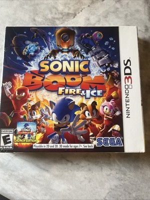 Sonic Boom: Fire & Ice - Nintendo 3DS With Box