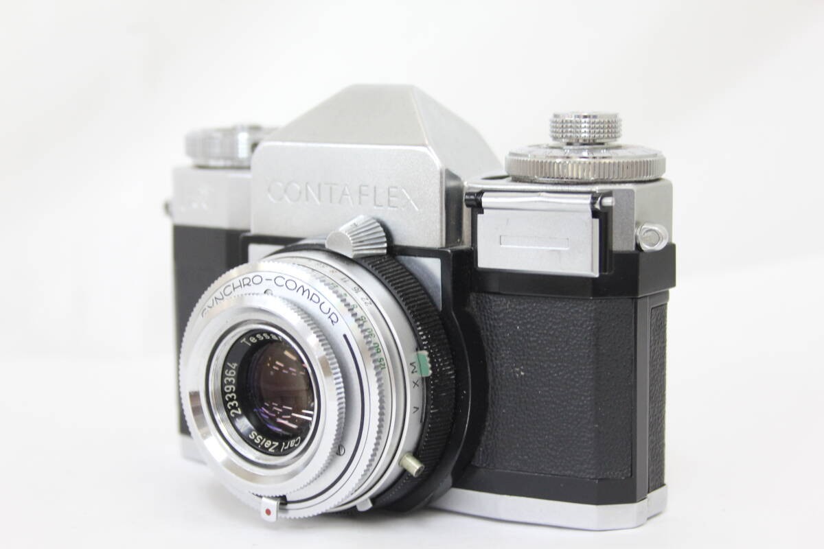 Zeiss Ikon Contaflex Camera Carl Tessar 50mm f2.8 Used Fully