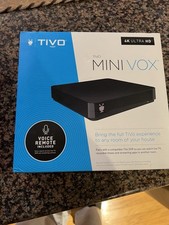 TiVo Mini VOX 4K UHD TCDA95000 with Voice Remote HDMI Power Ultra HD