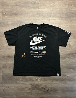 Nike Shirt Mens 2XL Balance Our Nature Better Tomorrow Starts Today Tie Dye Yoga