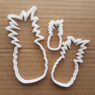 Ananas Obst Lebensmittelform Ausstecher Teig Keks Gebäck Fondant scharf