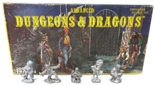 Grenadier Models #2008 Thieves Figure Set AD&D Metal Minis Incomplete W/ Box