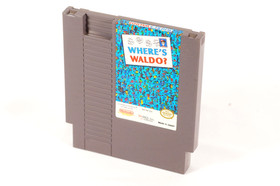 Where's Waldo THQ Nintendo NES Game Cartridge Japan NES-6W-USA Game Cartridge