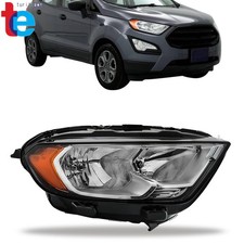 Right For Ford EcoSport 18-22 Halogen Headlights Headlamp Non Projector W/O Bulb
