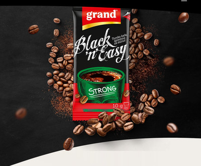 20X Grand Black n Easy STRONG Authentic Turkish Coffee 10g Extra-Intensive...