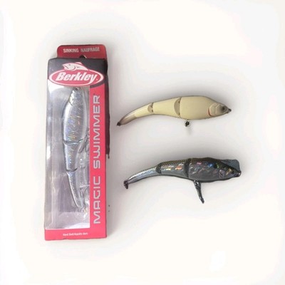 Lot of 3 BERKLEY  125 MAGIC SWIMMER
