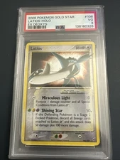 2005 POKEMON EX DEOXYS GOLD STAR #106 LATIOS-HOLO PSA 3