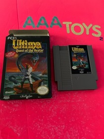 Nintendo NES Ultima Quest of the Avatar Complete