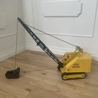 Vintage Tonka Dragline Crane Yellow 1960's