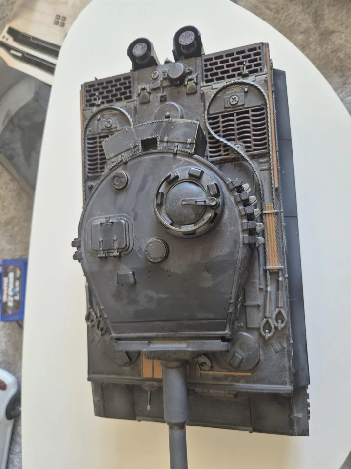 Tanque Airsoft 1/16 Torro German Tiger I versión temprana radiocontrol 2,4 GHz edición hobby gris Foto 3 de 4