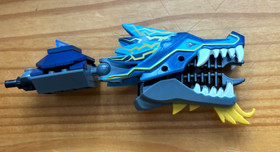 Lego Ninjago 2521 Lightning Dragon Battle Parts UPPER Lower JAW head face neck