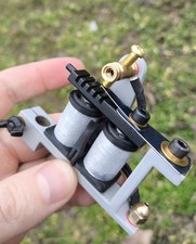 Handmade Reliable Tattoo Machine Double Coil Fast Delicate Liner Big An Medium