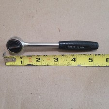 Vintage Easco 711104 14 Drive Ratchet Fine Tooth Round Head Usa Tool 5