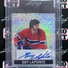 Guy LaPointe 2025 Leaf Metal Hockey Legends 1948 Mini Green Shimmer Auto 6/10