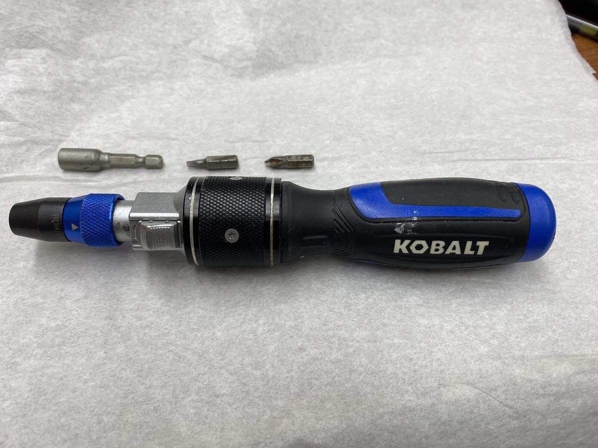 KOBALT Double Drive QL3 Screwdriver QUICK LOAD METAL SWITCH