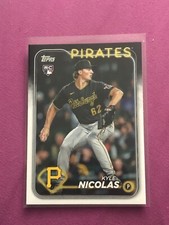 724-6 2024 Topps Series 2 RC Kyle Nicolas Pittsburgh Pirates