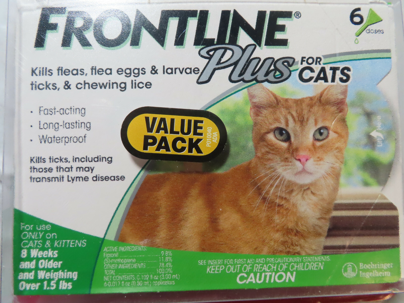 frontline costco cats