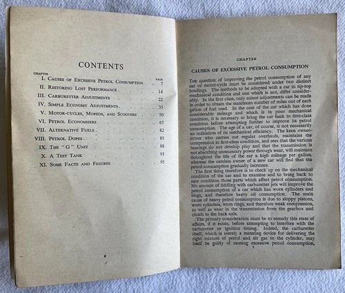 Vintage “More Miles Per Gallon” Reduce Petrol Consumption F.J. Camm, Newnes 1957 - Foto 7 di 24