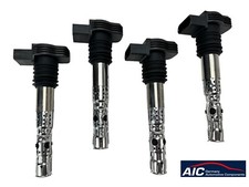 4x Zündspule für Audi A3 A4 A6 TT Seat Skoda Octavia VW  Golf Passat 1.8 T 2.0