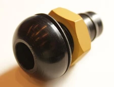 3/4" Hose Through Hull Fitting - Straight Through Discharge