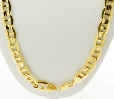 yellow gold 120 gram cuban link chain
