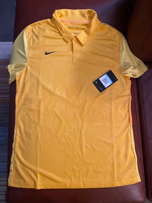 Men's Nike Trophy IV Soccer Jersey; Gold; Medium