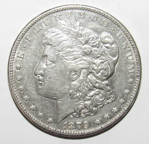 1879 S Rev of 78 Morgan Dollar AU