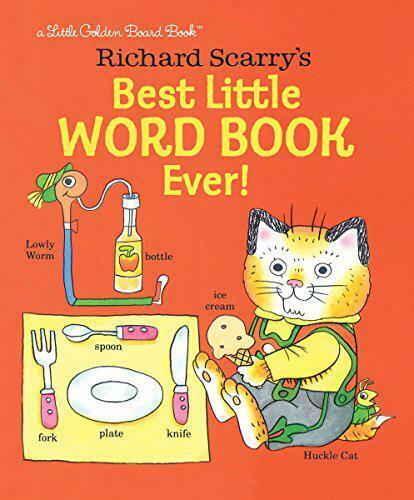 Richard Scarry " S Best Little Wort Buch Ever! (Little Golden Brett Buch) Von - Zdjęcie 1 z 1
