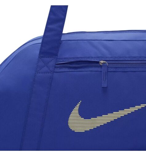 Nike Women's Ultramarine/Luminous Green Gym Club Duffel Bag DR6974-581 NWT - Picture 5 of 11
