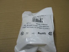 NIB AUTOMATION DIRECT EDISON JHL40-1 CL J HI SPEED FAST ACT FUSE 40A/600V P9792