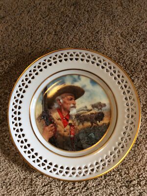 copenhagen porcelain Buffalo Hunter Buffalo Bills Wild West Plate | eBay
