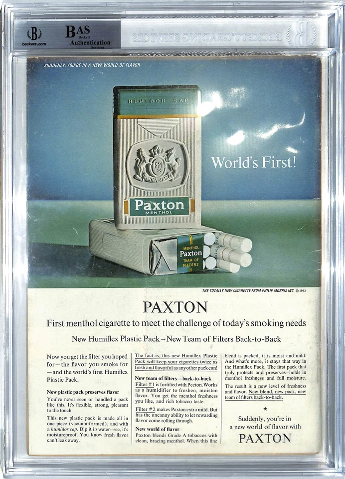 ARNOLD PALMER Signed Auto 1963 Sports Illustrated Golf Magazine BAS SLABBED - Image 3 of 3