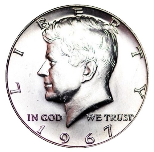 1965, 1966 & 1967 SMS KENNEDY NGC MS68 CAMEO SILVER HALF (Rare In This - Foto 4