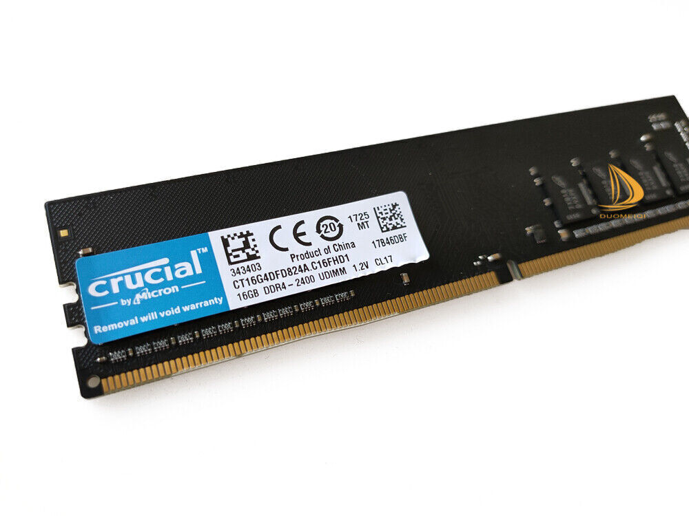 Crucial 4x 16GB 1RX8 PC4-2400T DDR4 19200MHz Kits UDIMM Desktop