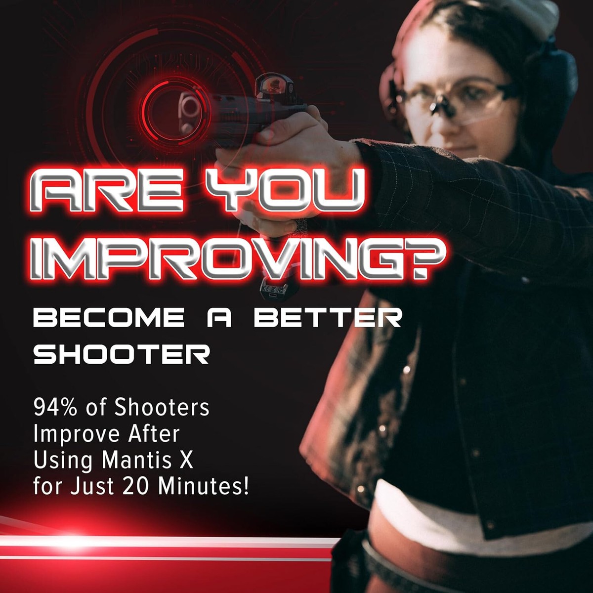 MANTIS X10 ELITE シューティングパフォーマンスシステム Mantis X10 Elite Shooting Performance System - Training