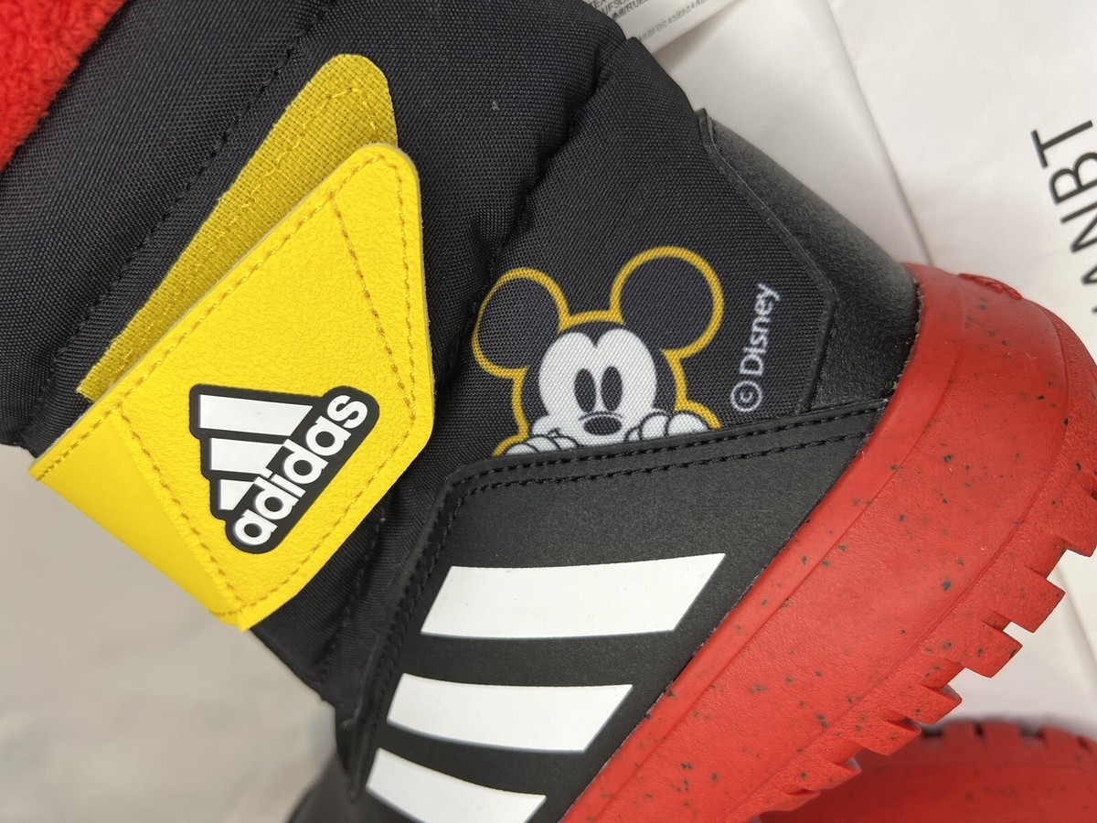 adidas originals × Disney BRAND NEW Adidas Winterplay Disney Mickey Mouse Collab Winter Kids