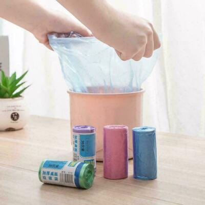 1Roll Mini Disposable Plastic Small Garbage Bag Trash Household Bags сο E3V I3V4